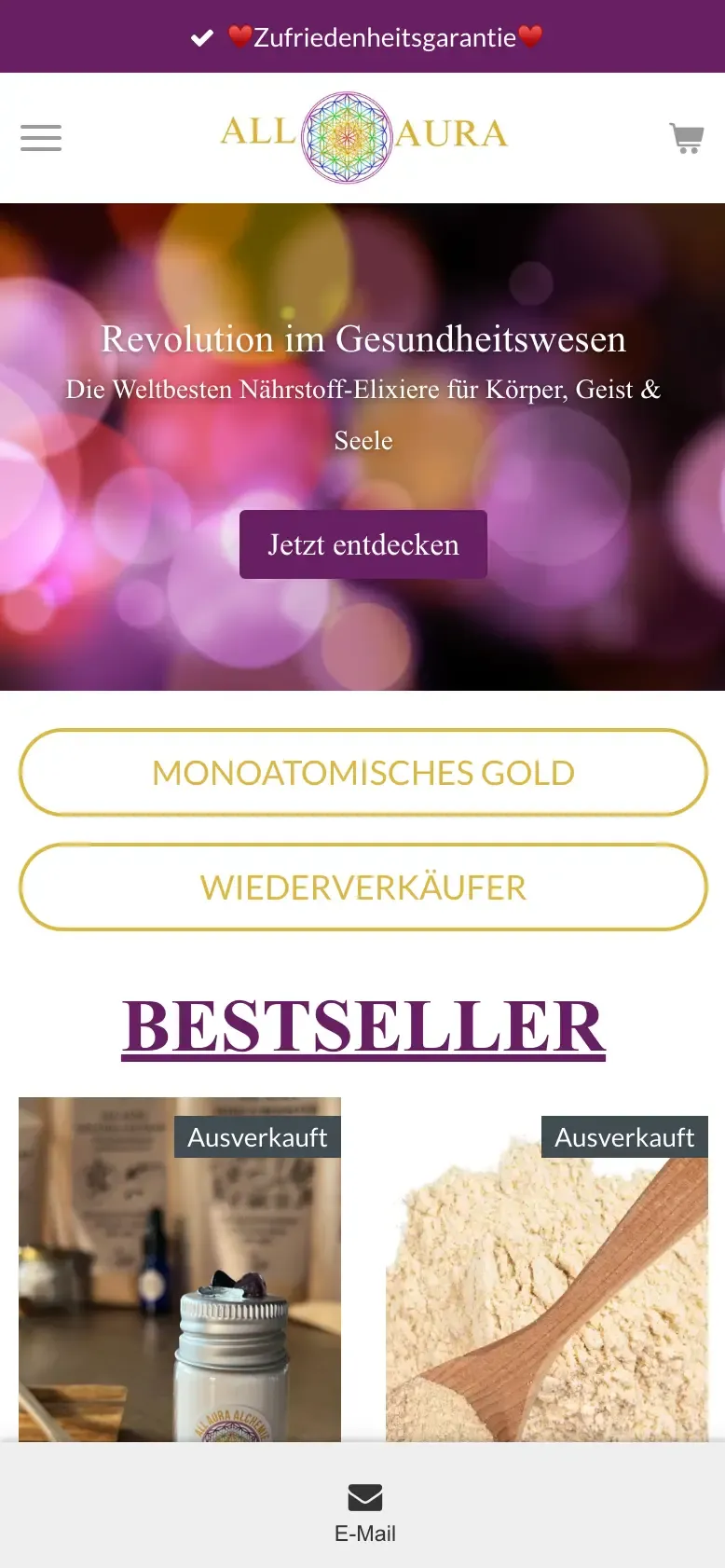ALL-AURA-ALCHEMIE Partnerprogramm mobile