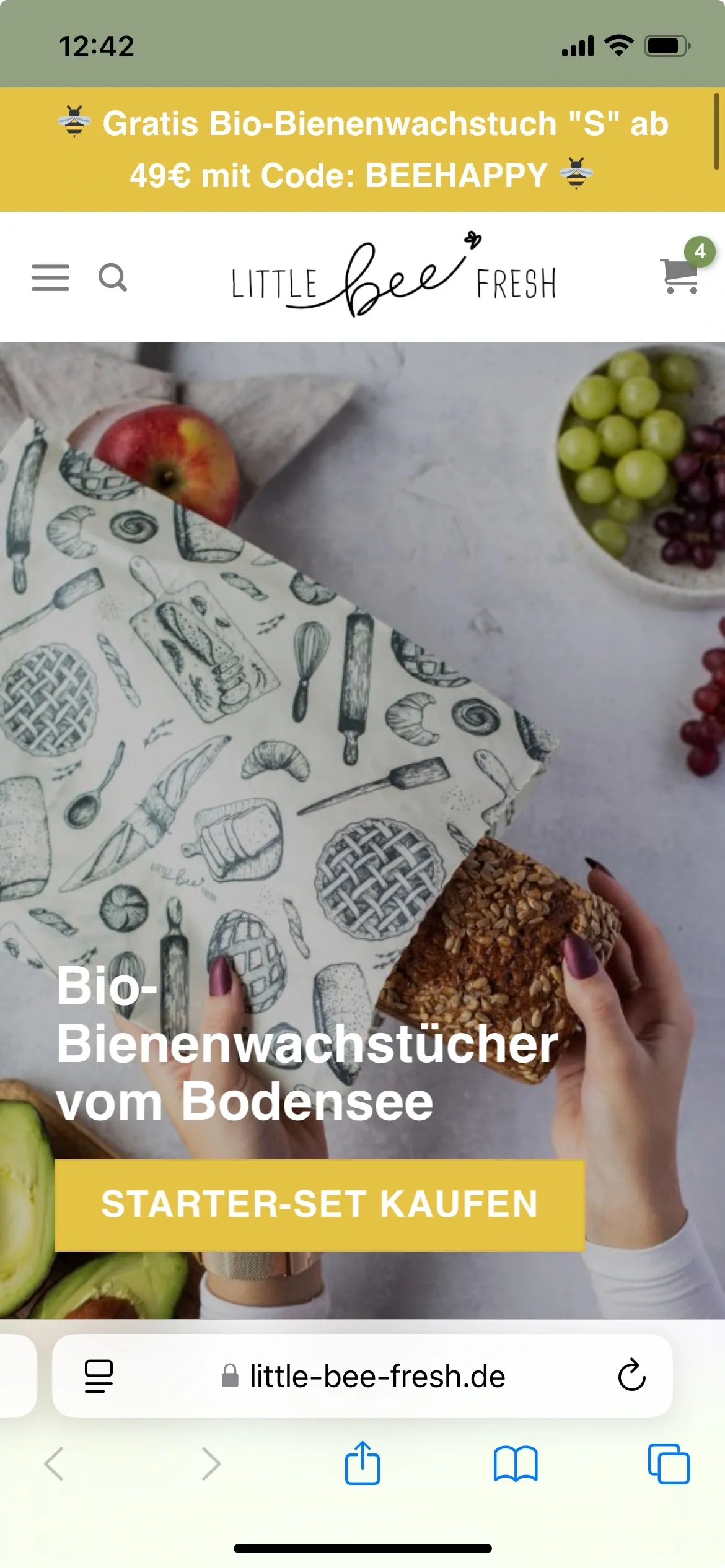 little bee fresh Partnerprogramm mobile