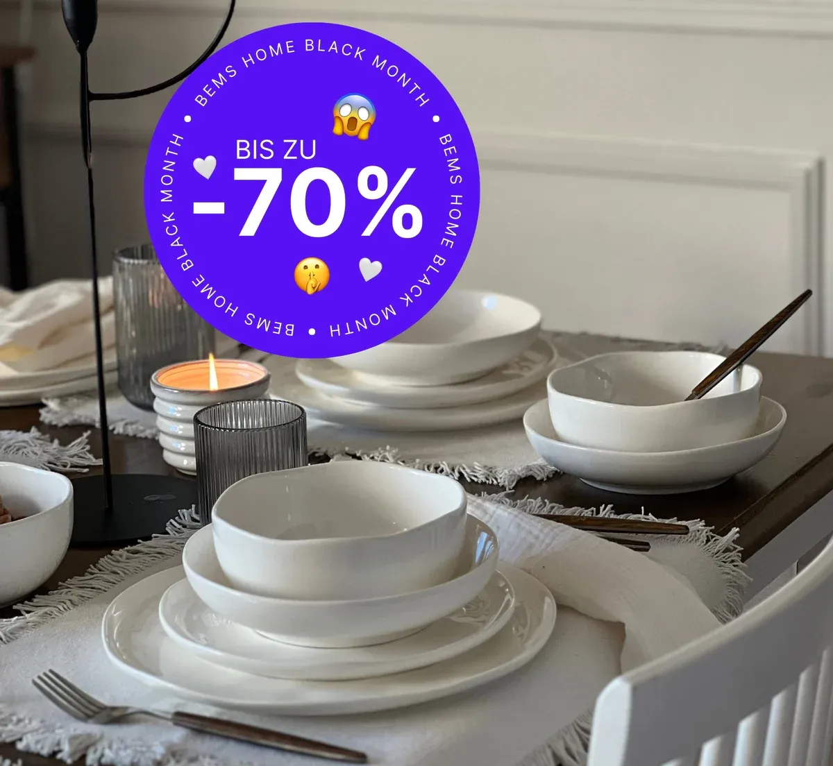 Bems Home Black Month bis zu 70 prozent sparen