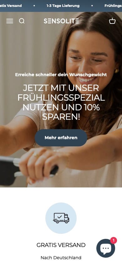 Sensolite Partnerprogramm Phone