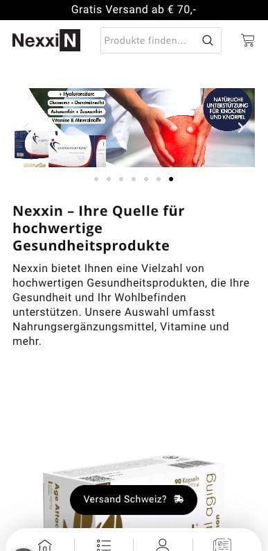 nexxin partnerprogramm mobile