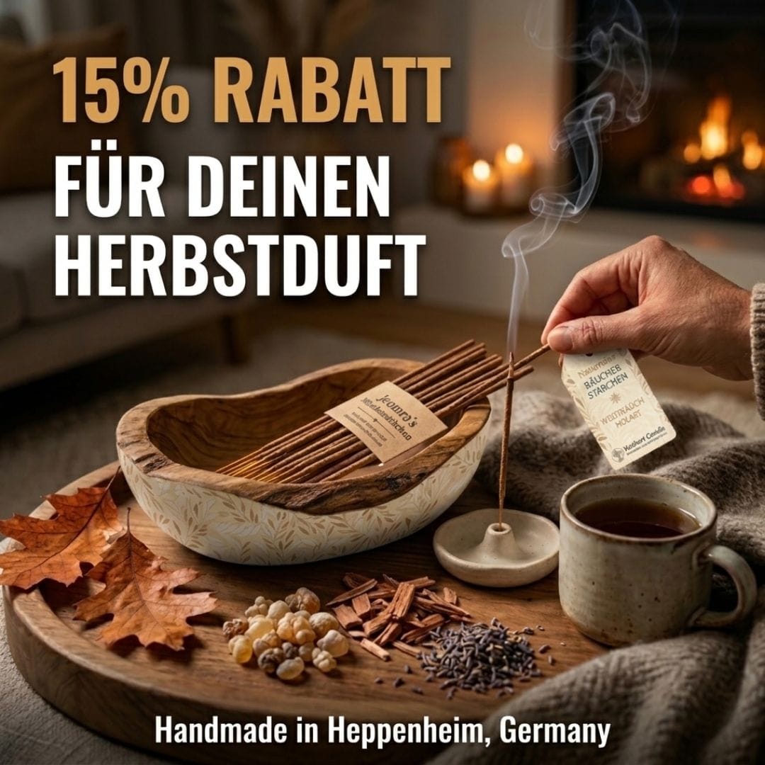Die Räuchersaison ist eröffnet – dein Herbstduft mit 15% Rabatt!