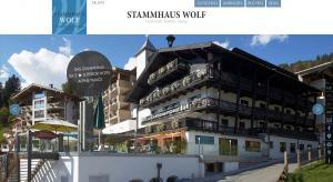 Hotel Wolf Partnerprogramm Website ANsicht